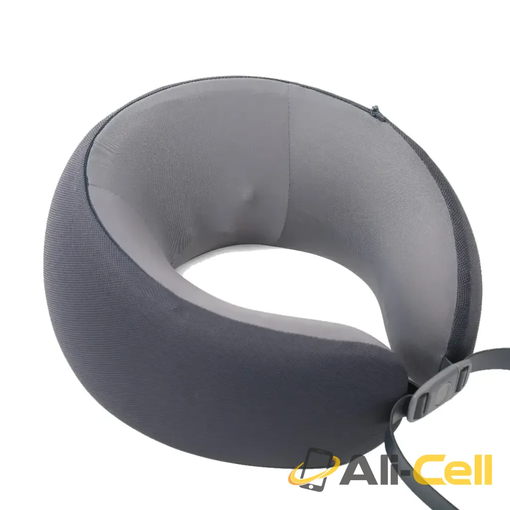 Green Lion Ergonomic Pillow with Neck Massager Function - Gray — 2