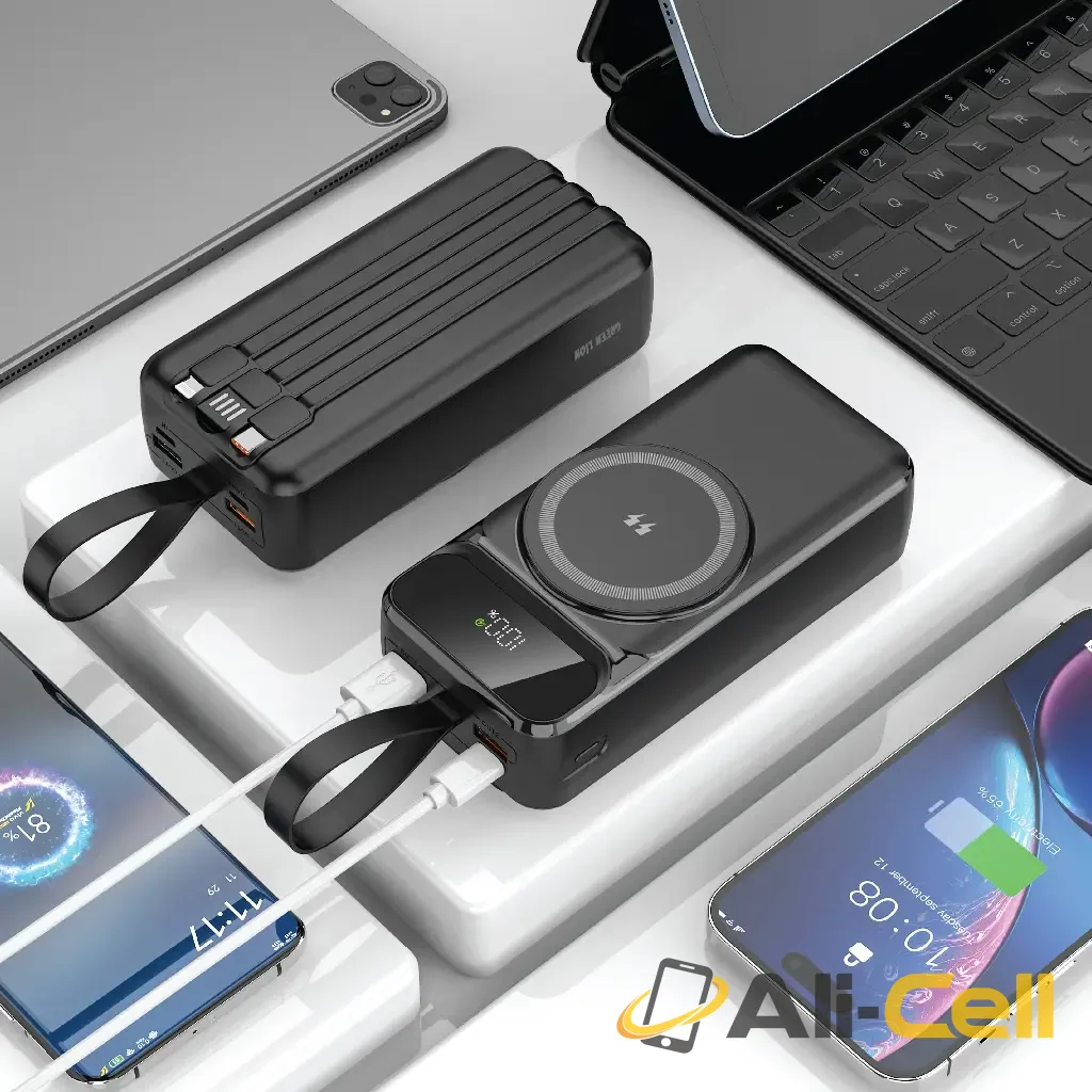 Green Lion Everton 30000mAh Power Bank PD 20W - Black — 2