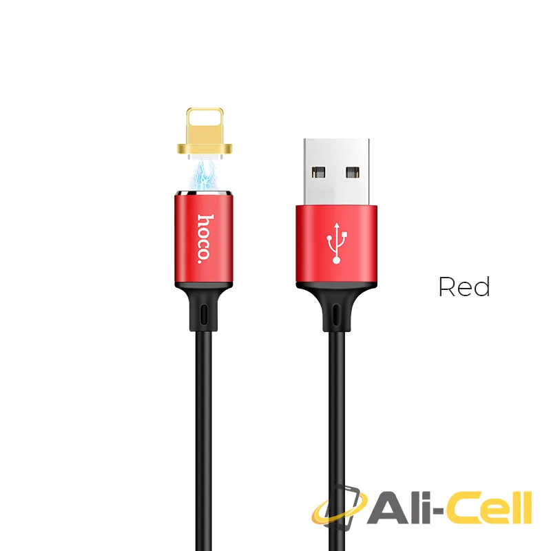Cable USB to Lightning «U28 Magnetic» charging (1.0m)