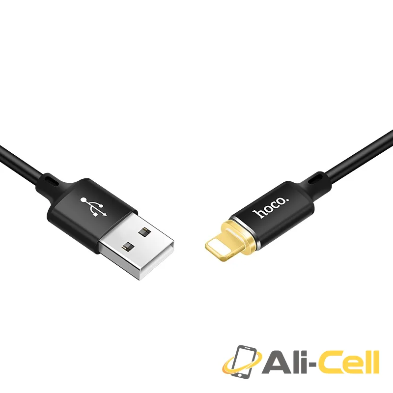 Cable USB to Lightning «U28 Magnetic» charging (1.0m) — 2