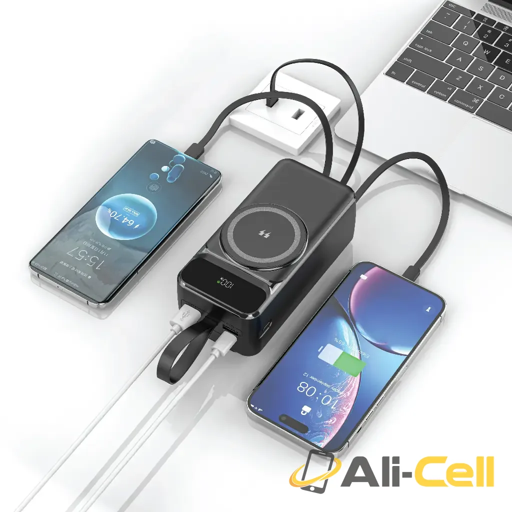 Green Lion Everton 40000mAh Power Bank PD 20W - Black — 3
