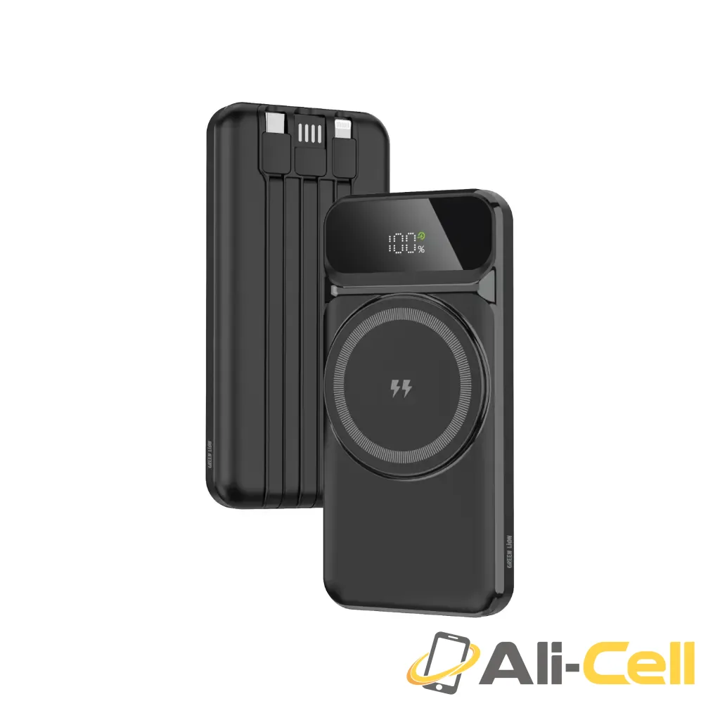 Green Lion Everton 10000mAh Power Bank PD 20W - Black