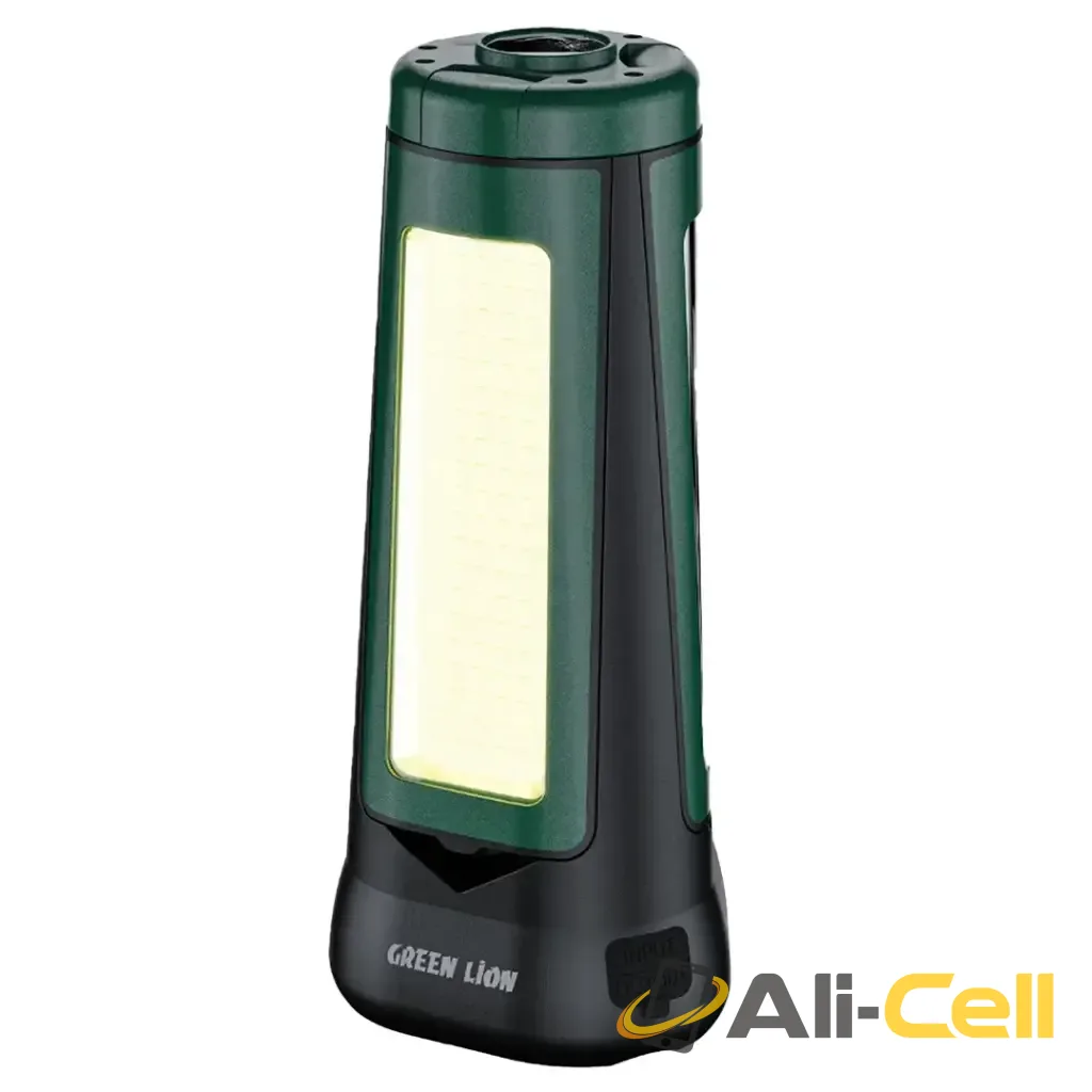 Green Lion Explorer Tripod Camping Light - Green — 2