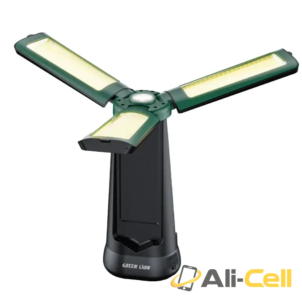 Green Lion Explorer Tripod Camping Light - Green — 3