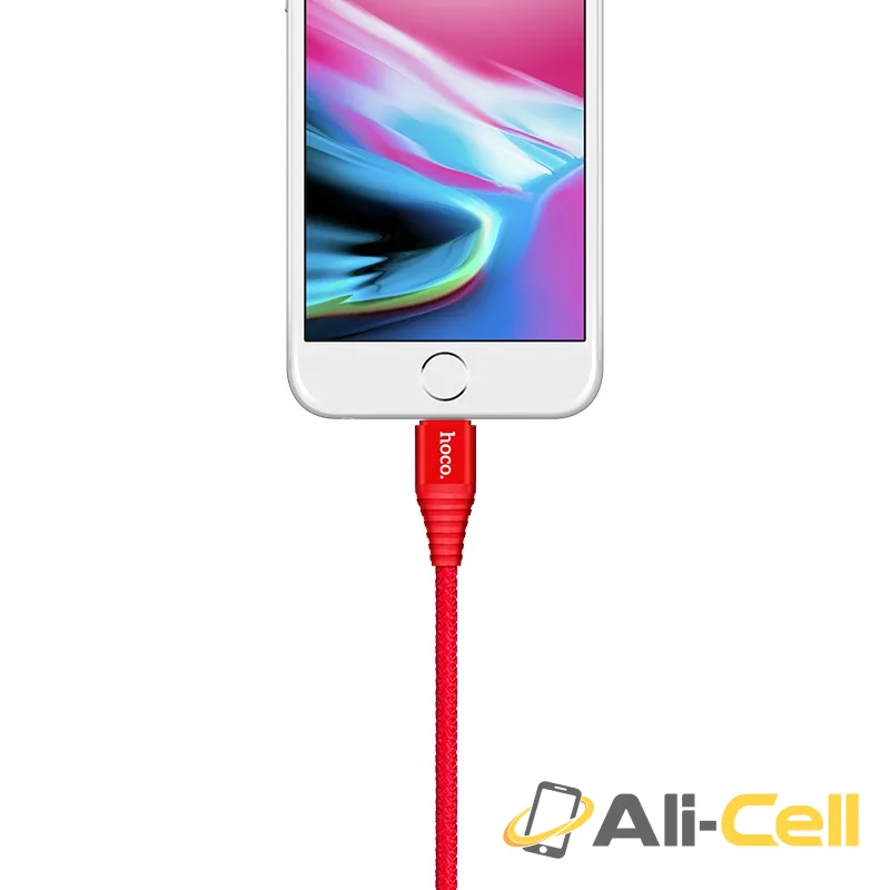 Cable Type-C & USB-A to Lightning «U26» charging data sync (1.0m) — 4