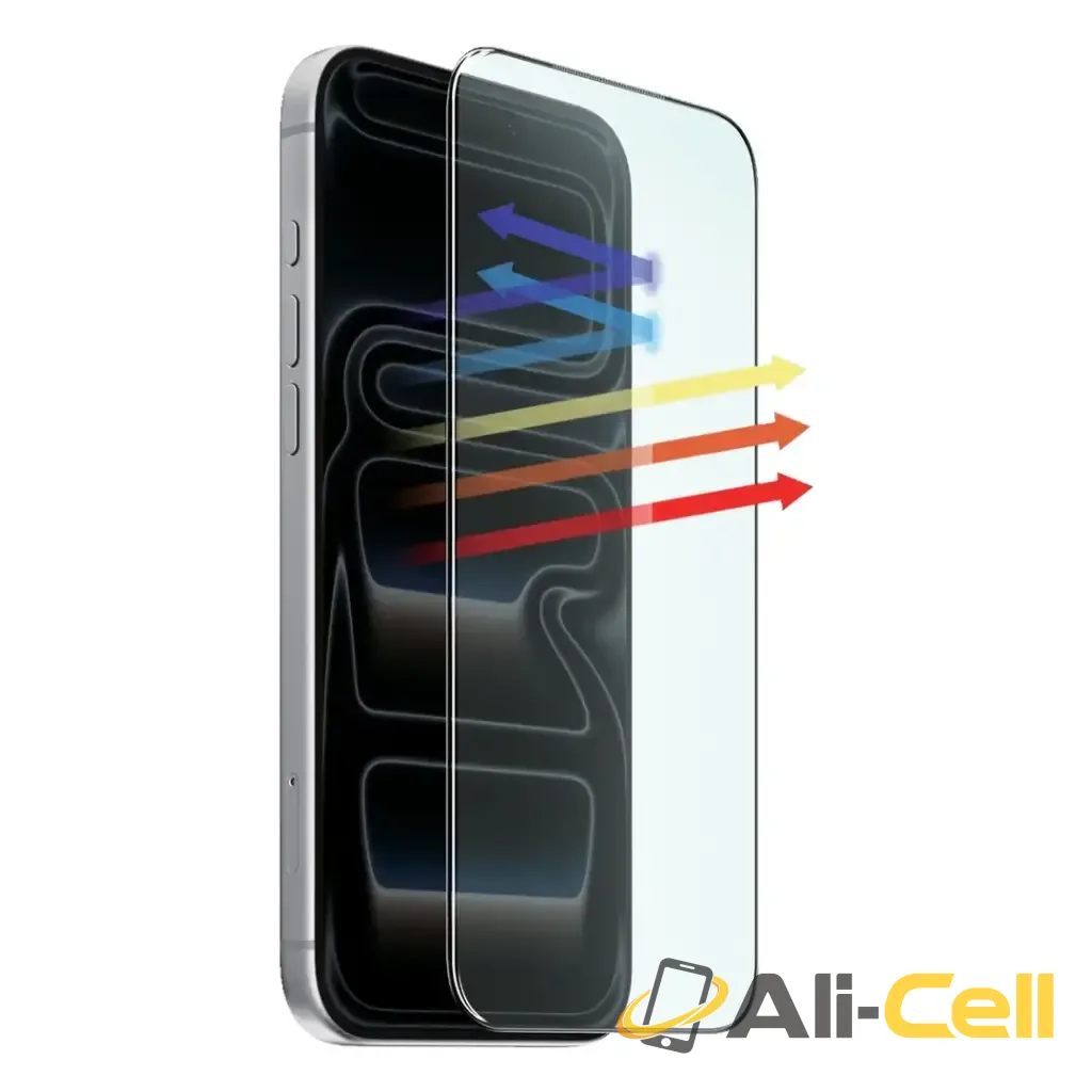 Green Lion Eye Care Anti-Blue Light Glass for iPhone 18/17 Pro/Pro Max - Black — 3