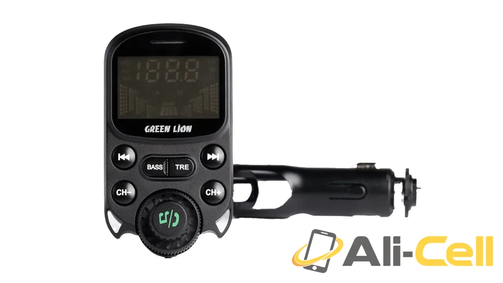 Green Lion FM Car Charger 2 BT Hands-Free — 3