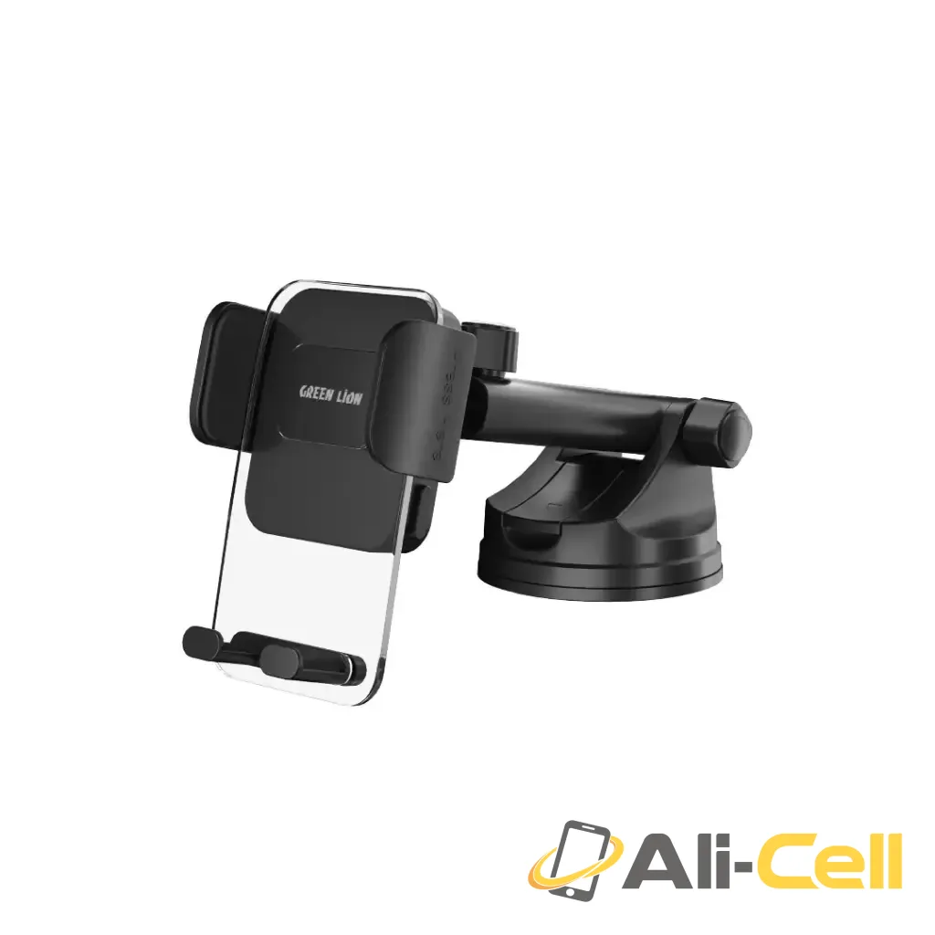 Green Lion Extendable Phone Holder - Black