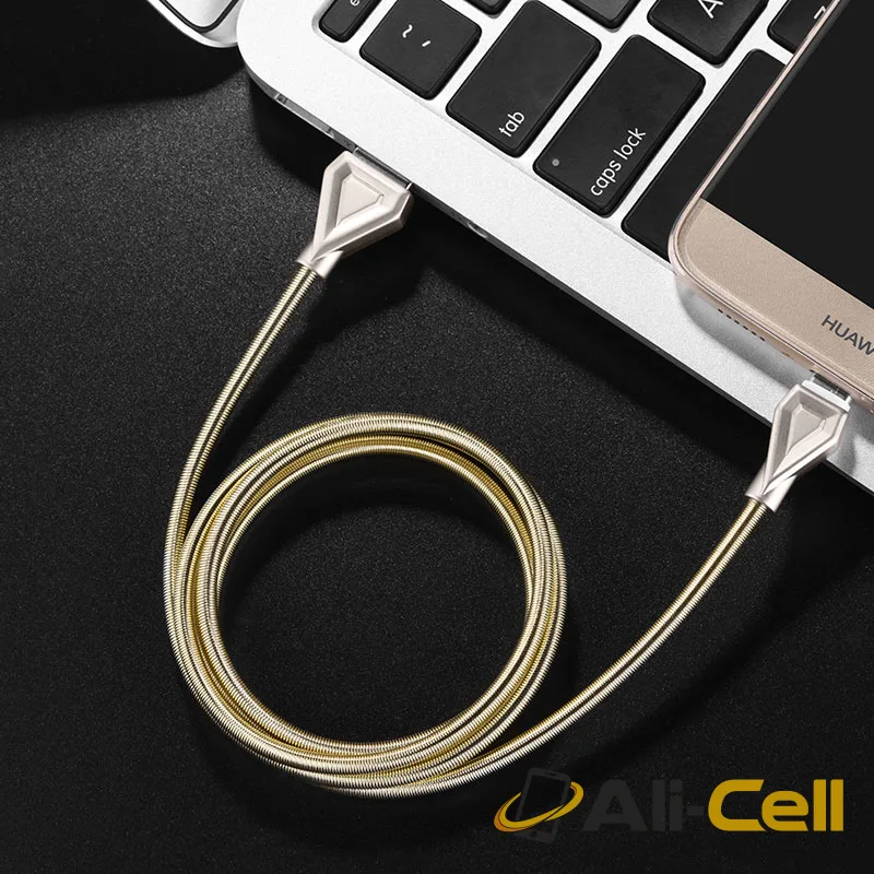 Cable USB to Type-C «U25 Golden armor» charging data sync (1.0m) — 6
