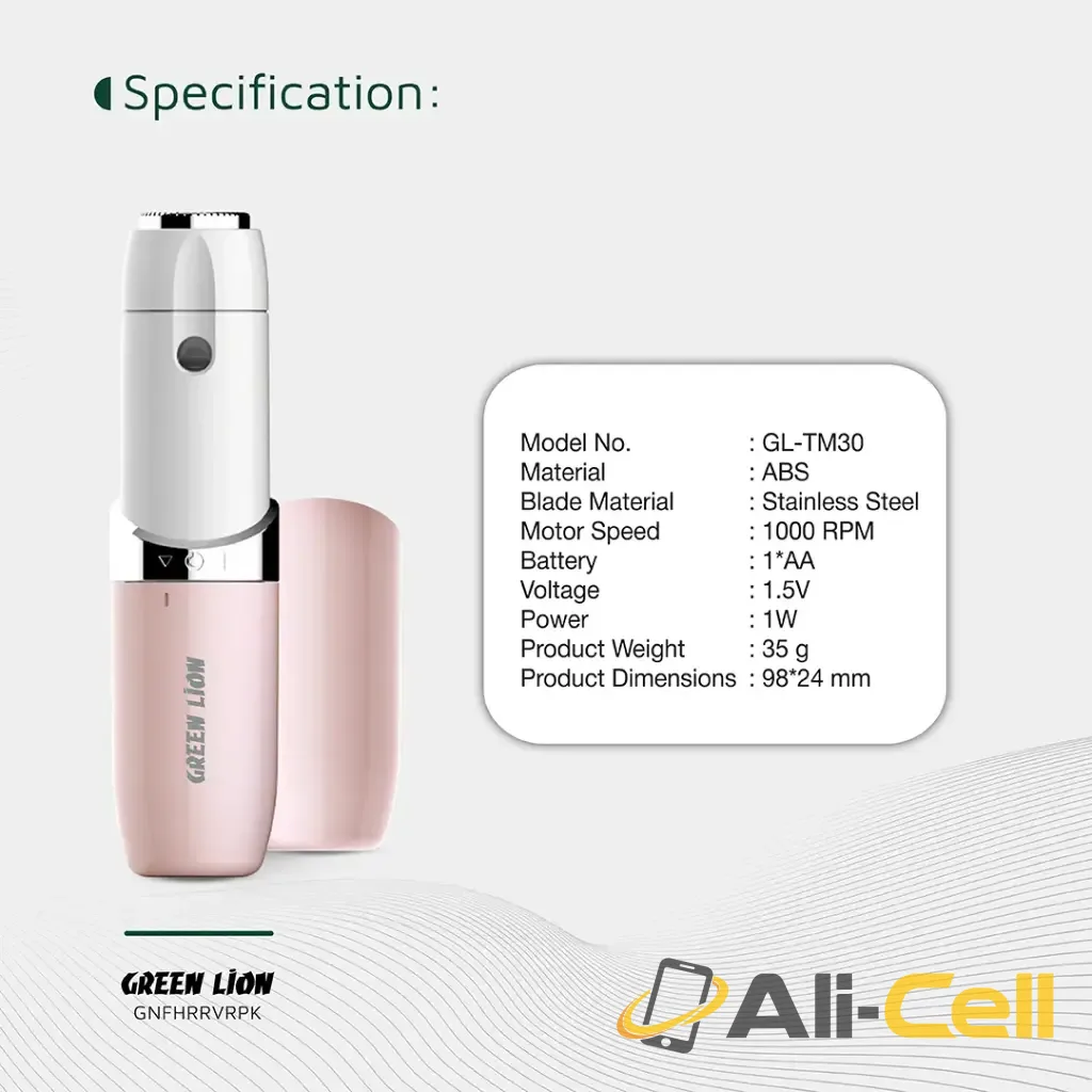 Green Lion Facial Hair Remover - Pink — 2