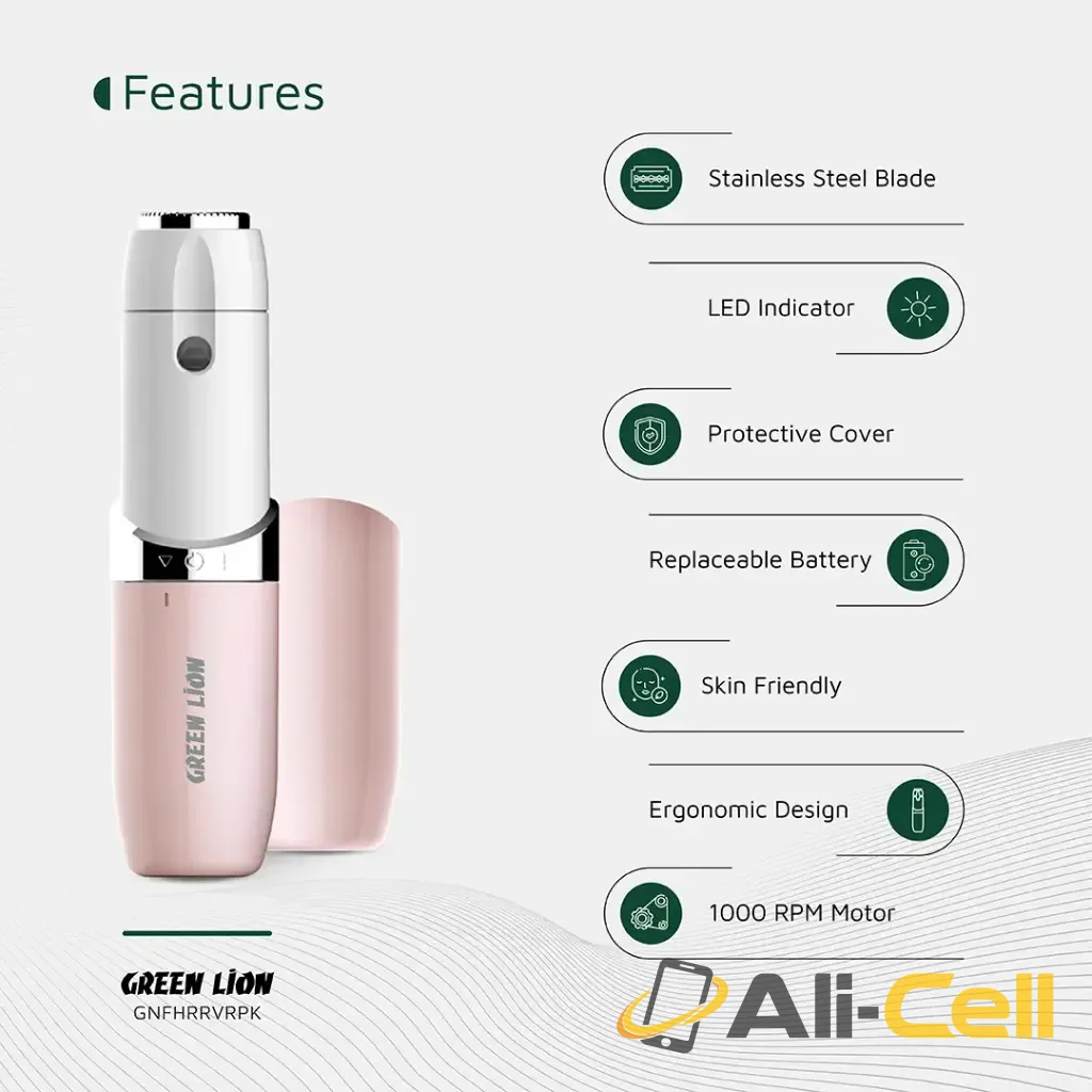 Green Lion Facial Hair Remover - Pink — 3
