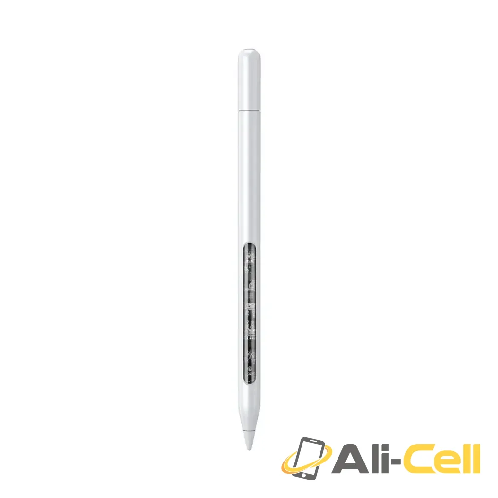 Green Lion Find My Stylus Pencil - White