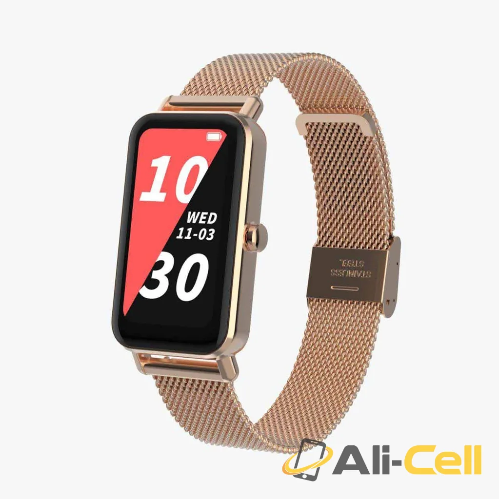 Green Lion Fit Track Smart Bracelet - Gold