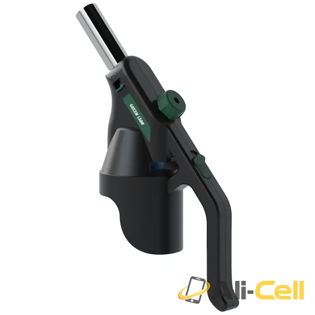 Green Lion Fire Flame Windproof Lighter - Black — 3