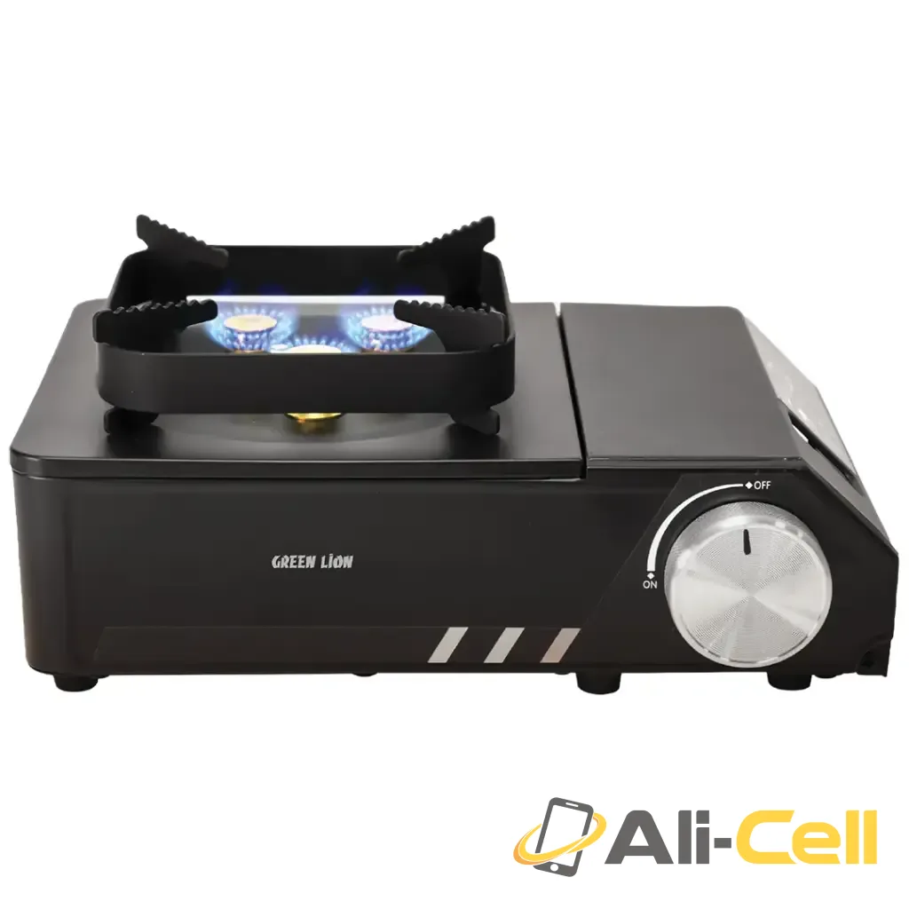 Green Lion Flamo 3 Burner Stove - Black