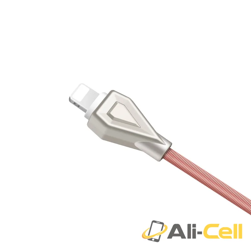 Cable USB to Lightning «U25 Golden armor» charging data sync (1.0m) — 4