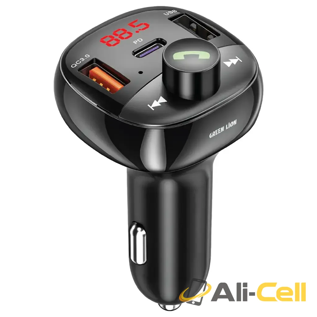 Green Lion Flux Drive FM Transmitter - Black
