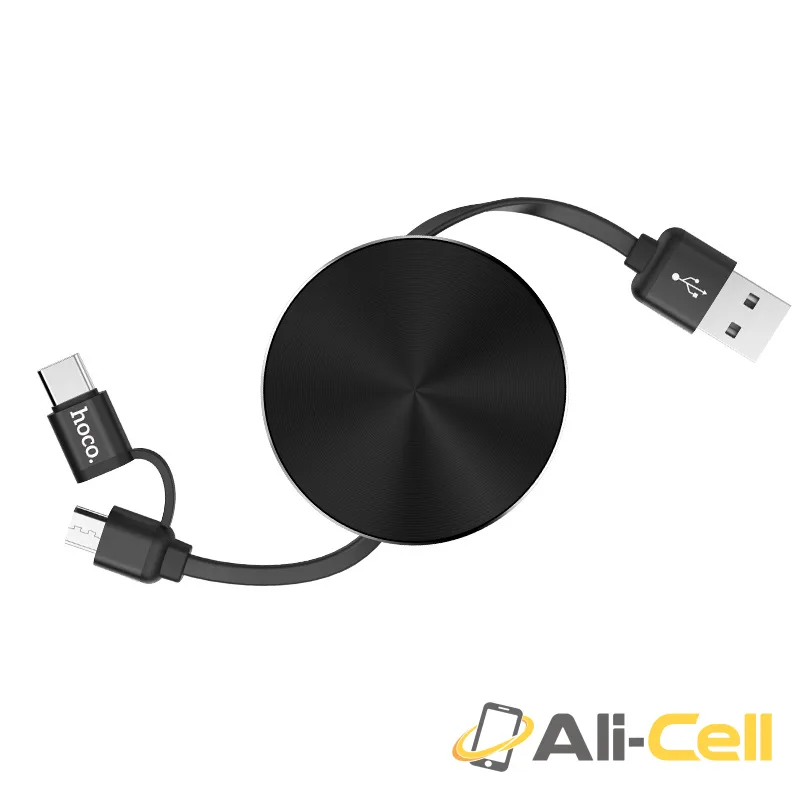 Cable USB to Type-C Micro-USB «U23 Resilient» charging wire (0.92m) — 2