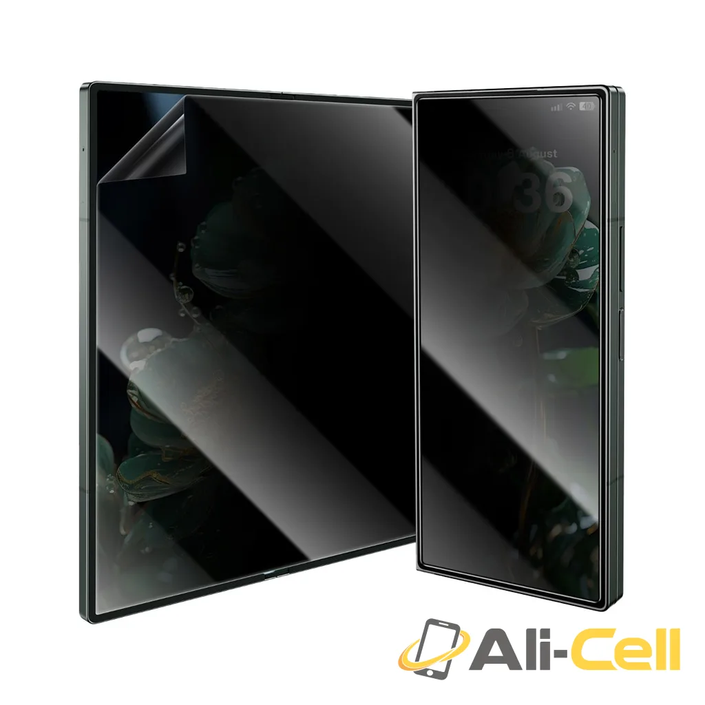 Green Lion Fold Privacy Protection Pack for Samsung Z Fold 6 - Black