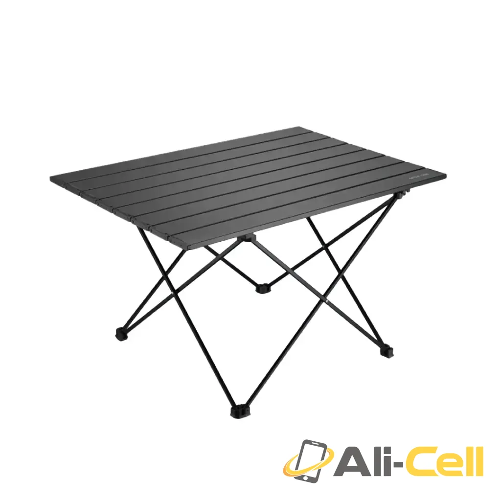 Green Lion Foldable Camping Table - Black