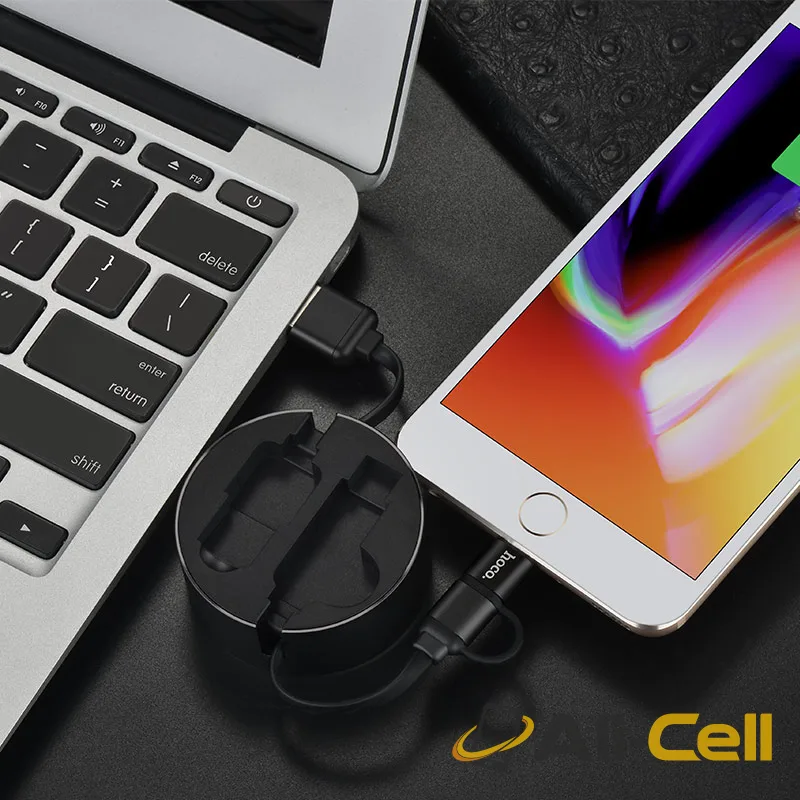 Cable USB to Lightning Micro-USB «U23 Resilient» charging wire (0.92m) — 5