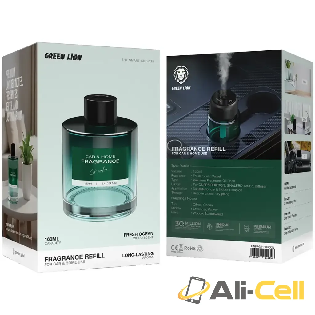 Green Lion Fragrance Refill for Green Lion Fragrance Diffuser - Black — 2