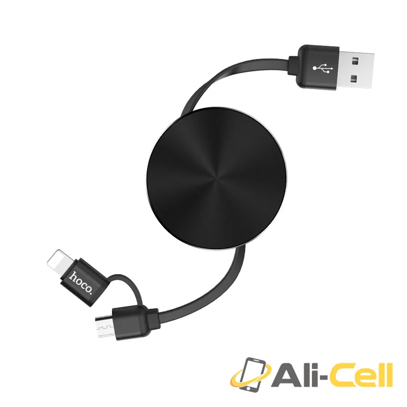 Cable USB to Lightning Micro-USB «U23 Resilient» charging wire (0.92m) — 2
