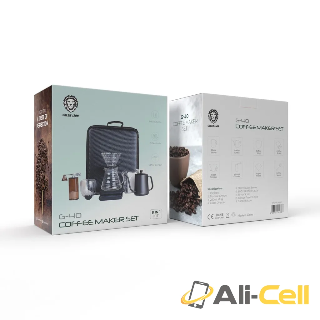 Green Lion G-40 Coffee Maker Set ( 8 in 1 Kit ) — 2