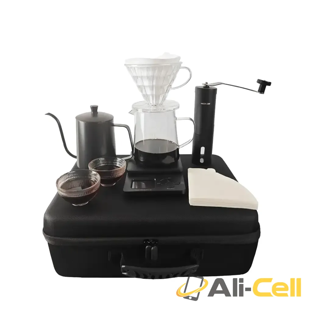 Green Lion G-50 PLUS Coffee Maker Set - Black