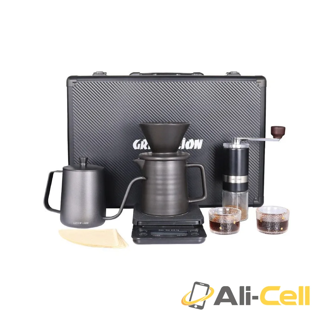 Green Lion G-80 Coffee Maker Set