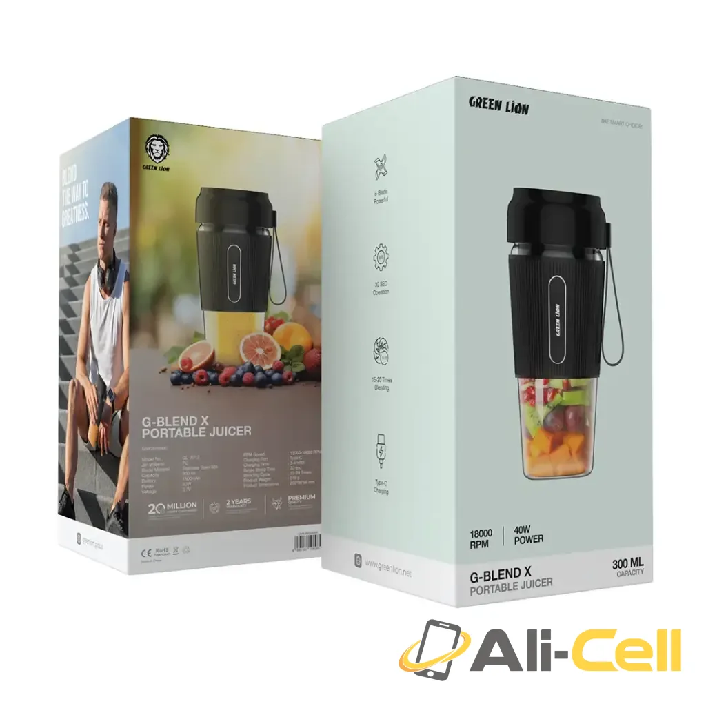 Green Lion G-Blend X Portable Juicer 0.3L 40W — 2