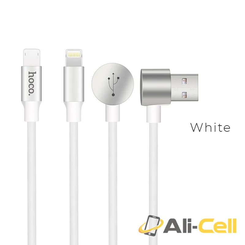Cable USB to Lightning Micro-USB «U18 Golden hat» charging wire (1.2m)