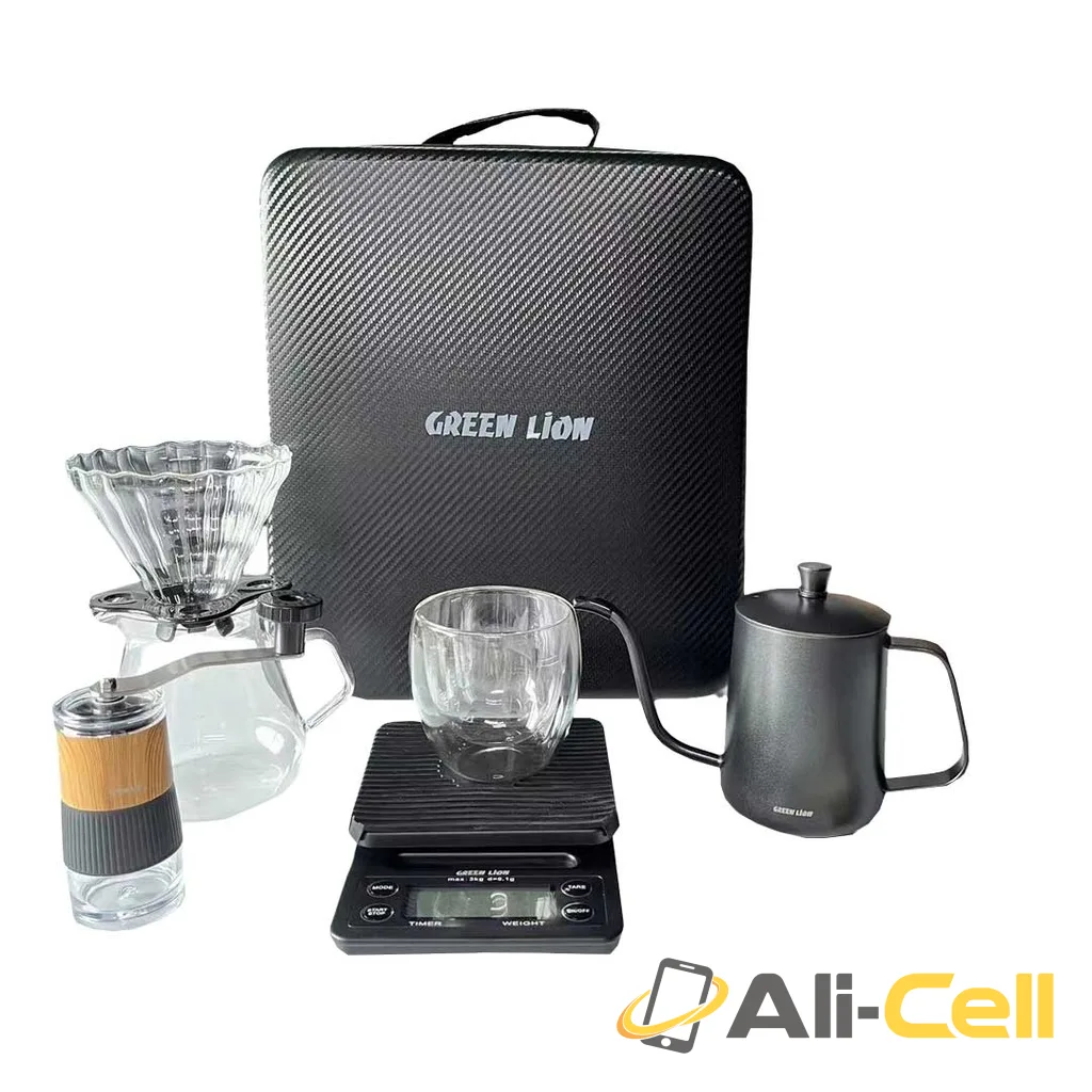 Green Lion G-40 Coffee Maker Set