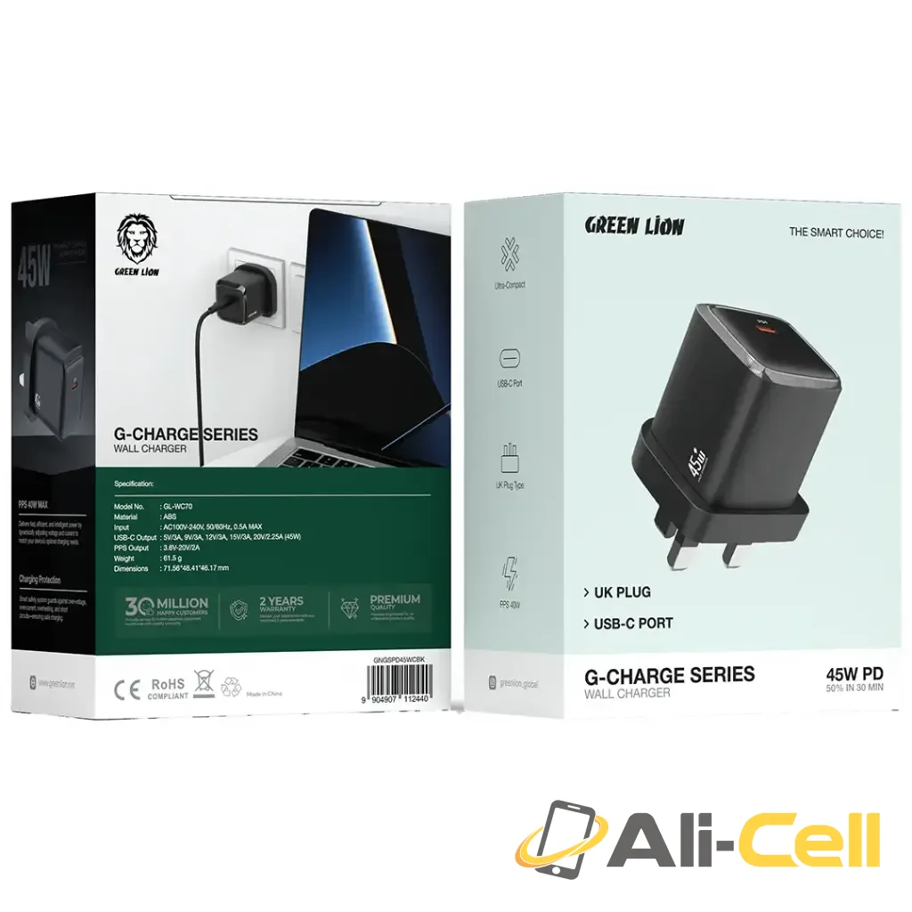 Green Lion G-Charge Series Wall Charger — 2