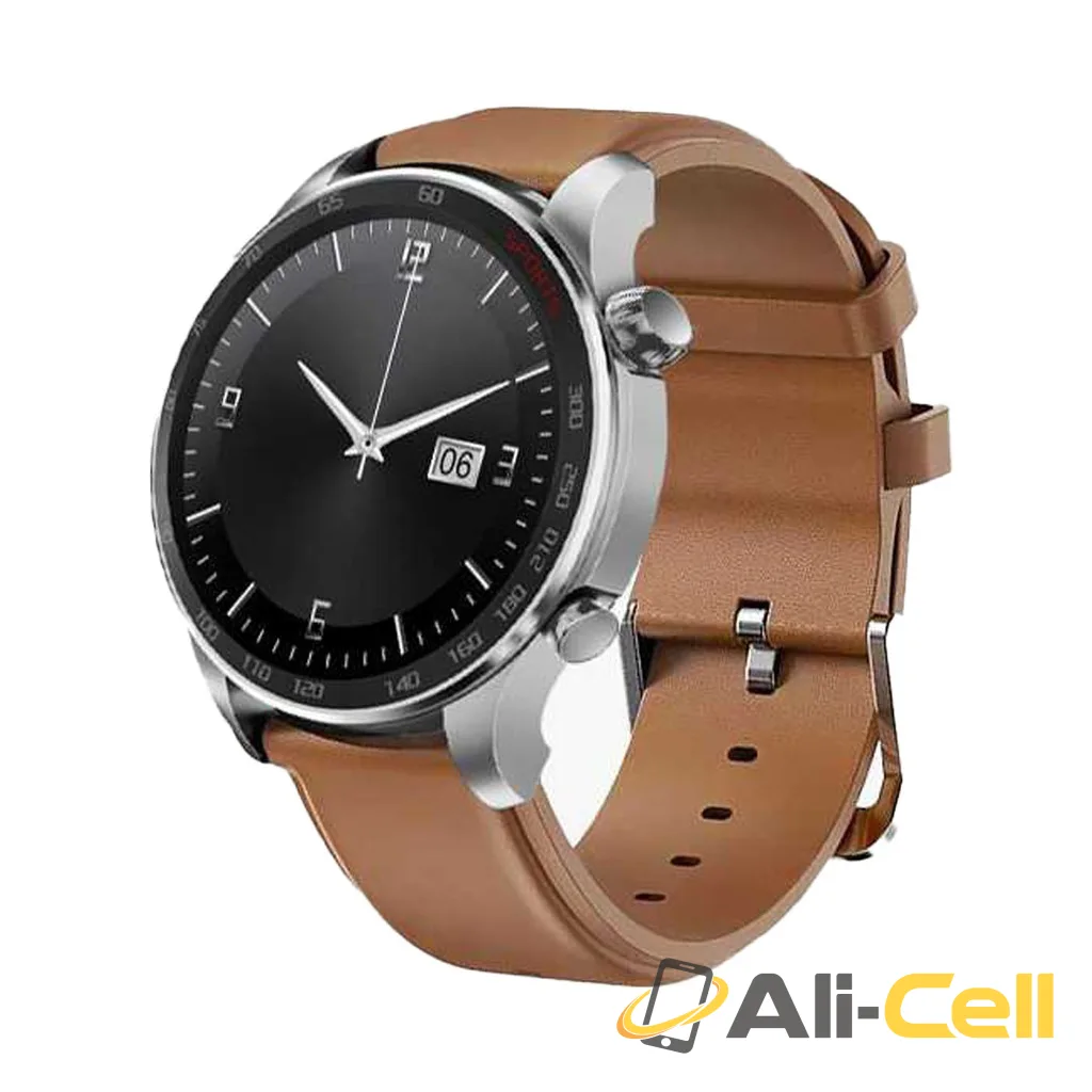 Green Lion G-Wear Amoled Watch - Silver/Brown