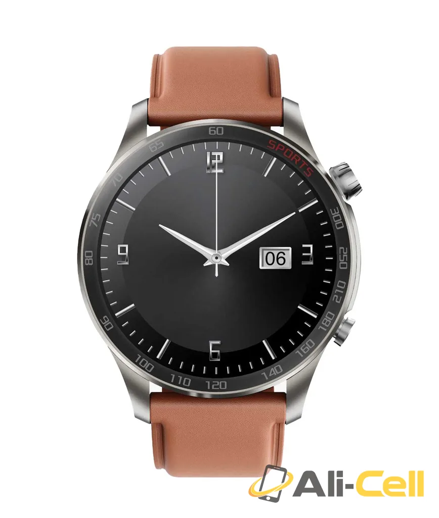 Green Lion G-Wear Amoled Watch - Silver/Brown — 2