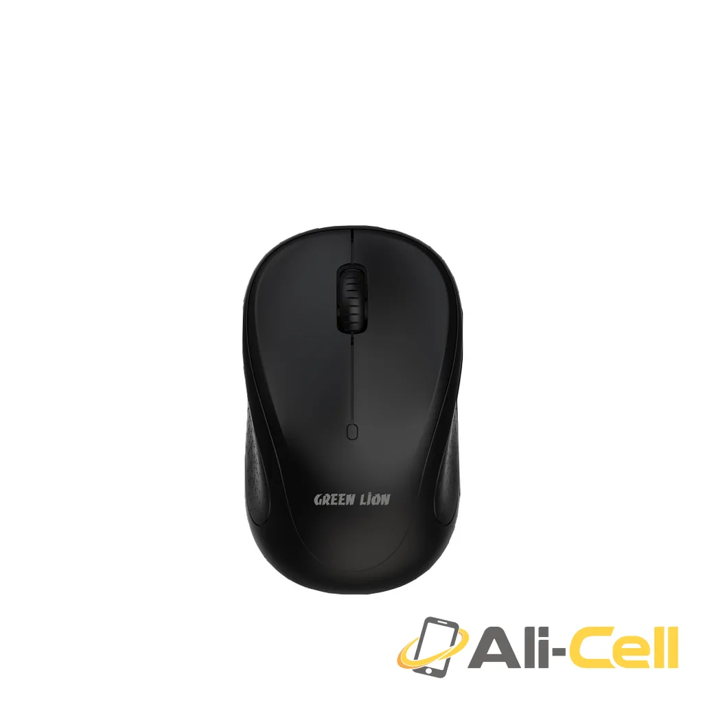 Green Lion G50 Wireless Mouse - Black