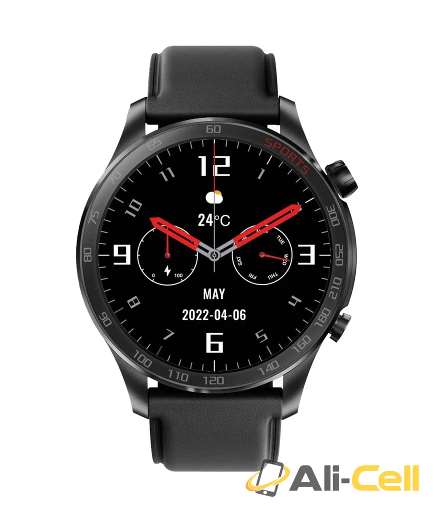 Green Lion G-Wear Amoled Watch - Black
