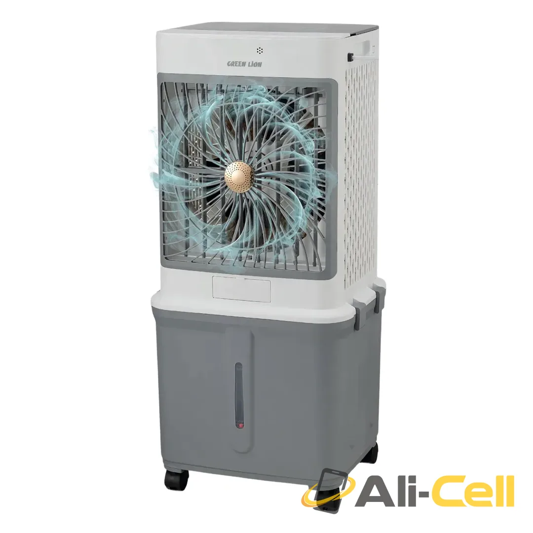 Green Lion GA30 Air Cooler with Large 30L Reservoir - Grey
