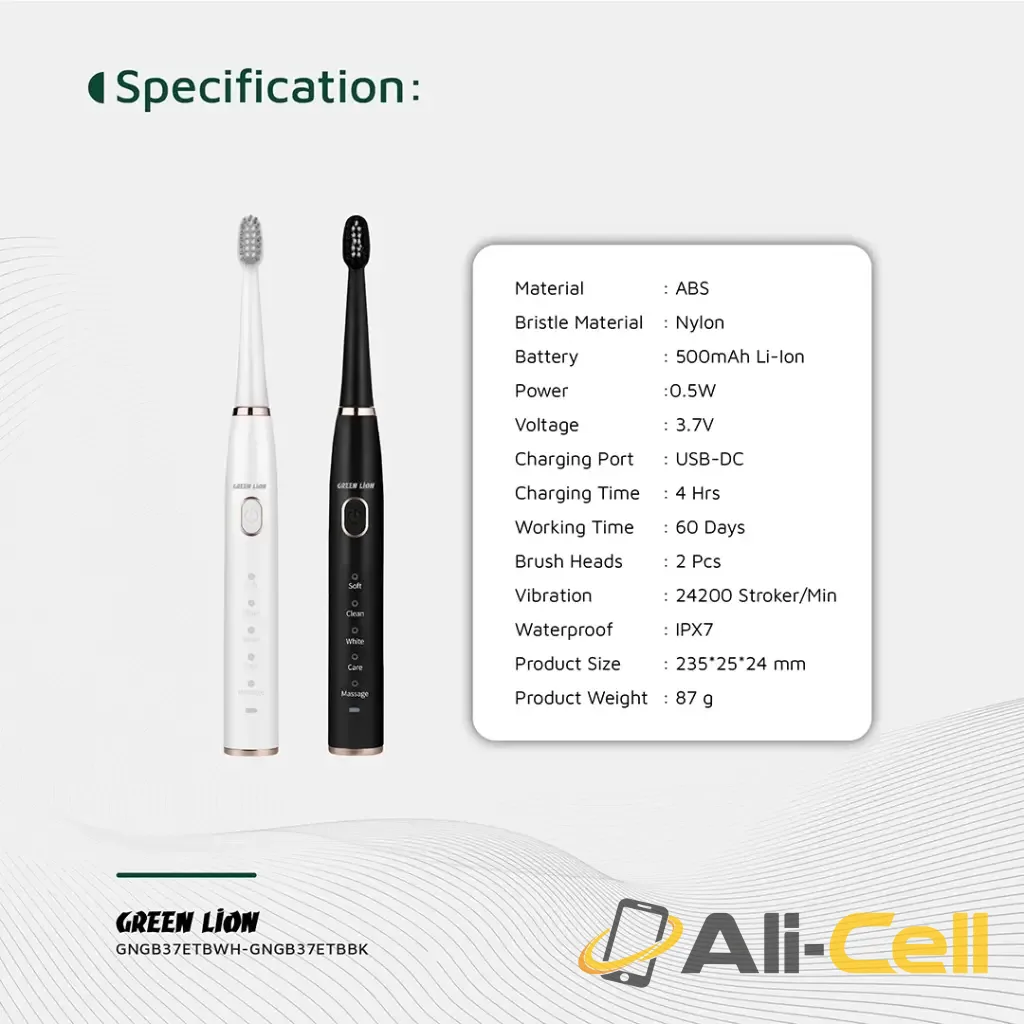 Green Lion GB-37 Electric Tooth Brush — 2