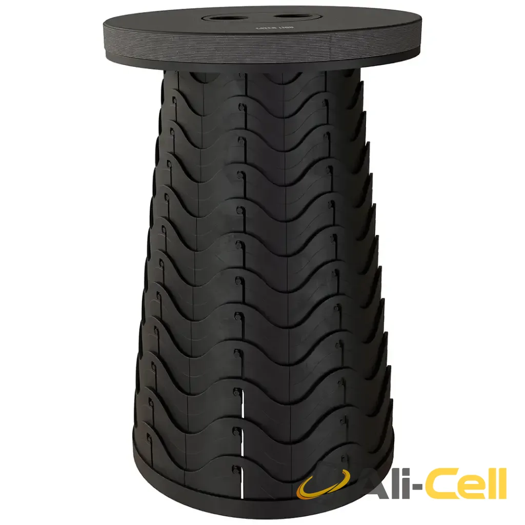 Green Lion Foldable Travel Camping Table & Stool - Black — 2