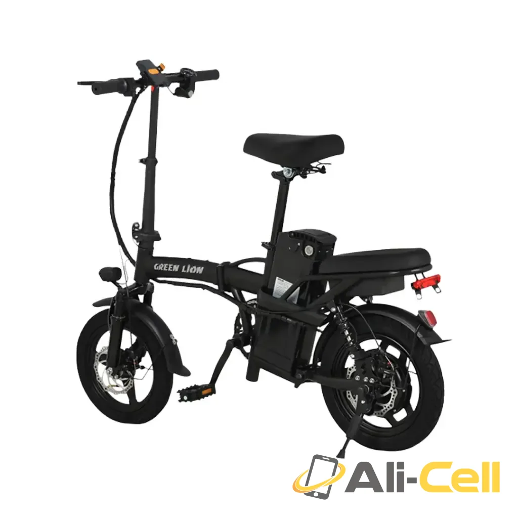 Green Lion GBK-100 Electric Bike - Black — 2