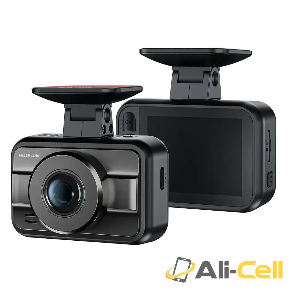 Green Lion GC-700 Dash Cam with Super Night Vision & GPS Function - Black