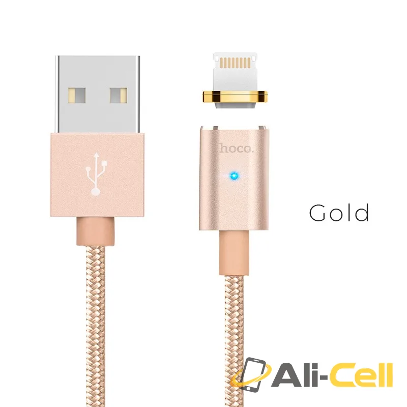 Cable USB to Lightning «U16 Magnetic» charging data sync (1.2m)