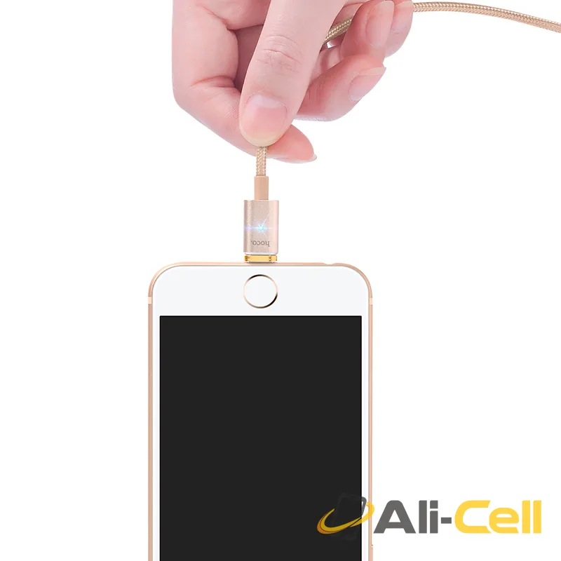 Cable USB to Lightning «U16 Magnetic» charging data sync (1.2m) — 5