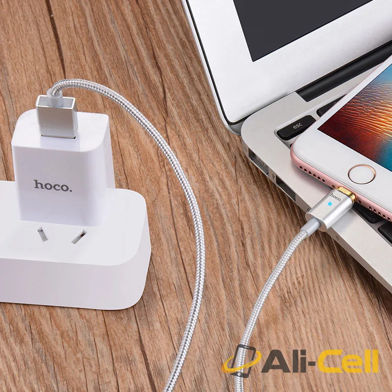 Cable USB to Lightning «U16 Magnetic» charging data sync (1.2m) — 6