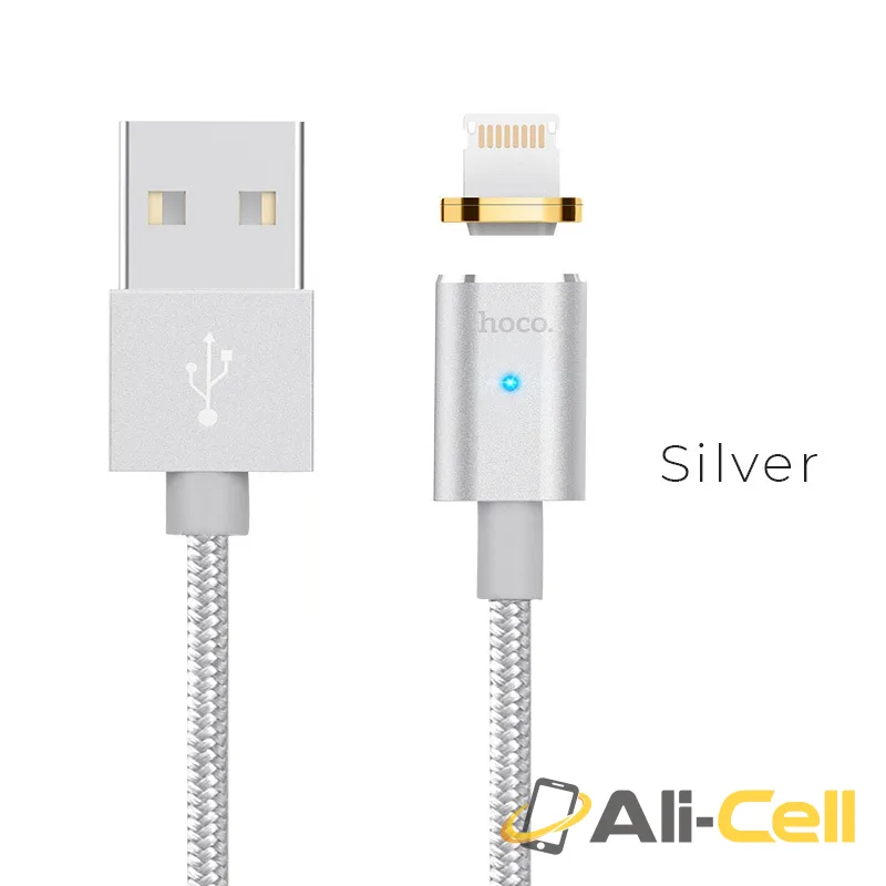 Cable USB to Lightning «U16 Magnetic» charging data sync (1.2m)