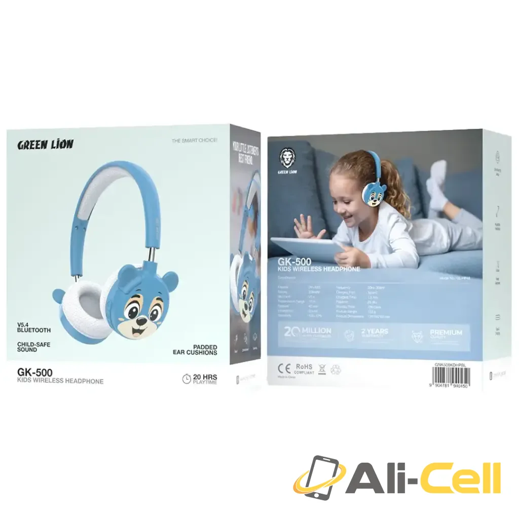 Green Lion GK-500 Kids Wireless Headphone — 2