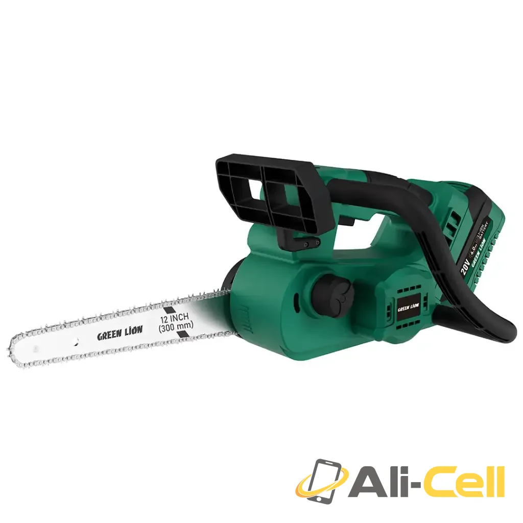 Green Lion GES-12 Cutforce Electric Chainsaw - Green