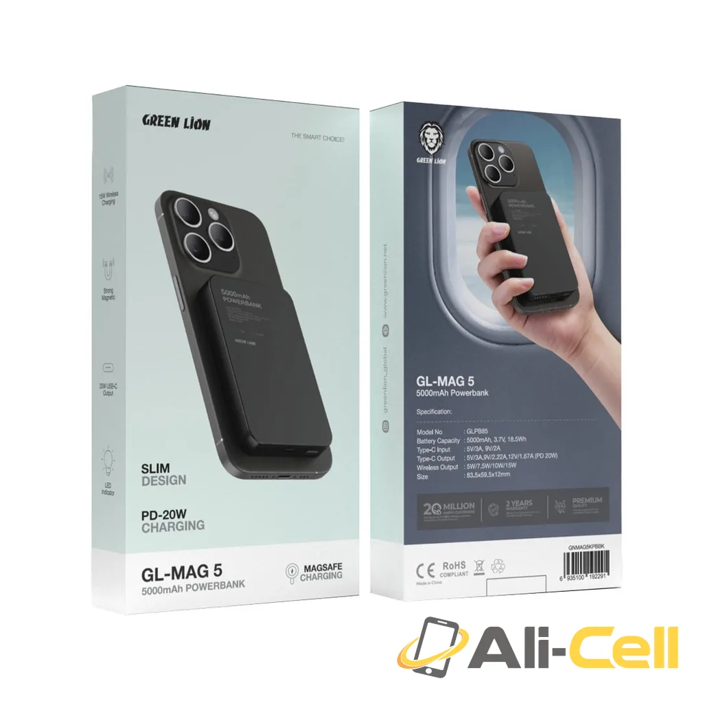 Green Lion GL-MAG 5 5000mAh Power Bank — 2